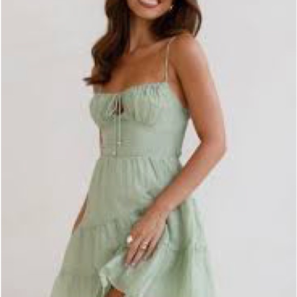 Hello Molly Dresses & Skirts - Hello Molly NWT Green Mini Dress